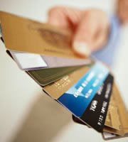 Credit card use takes a roller coaster ride